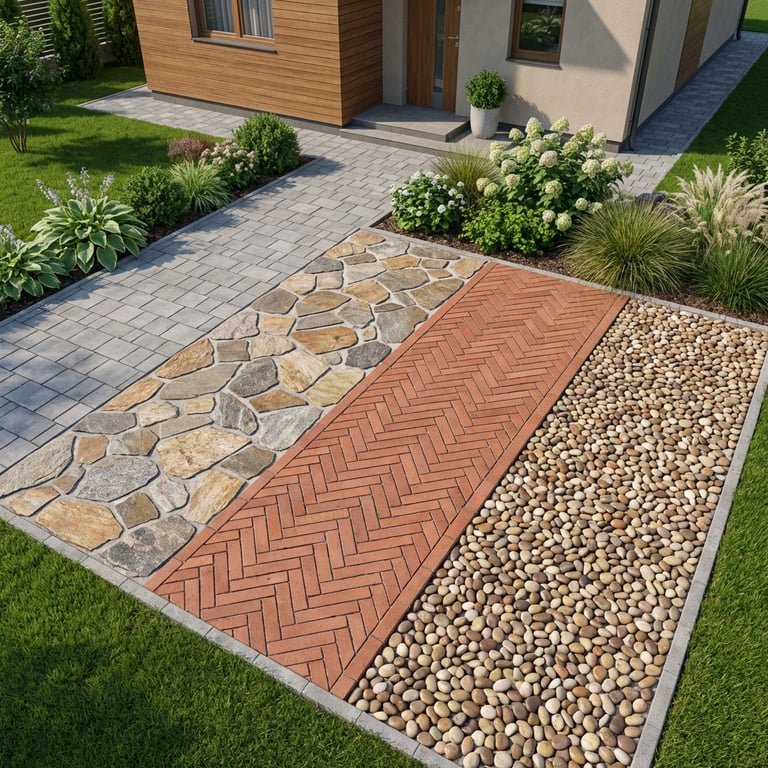 Cum alegi pavajul ideal pentru grădină: Opțiuni rezistente din beton, piatră naturală și moderne