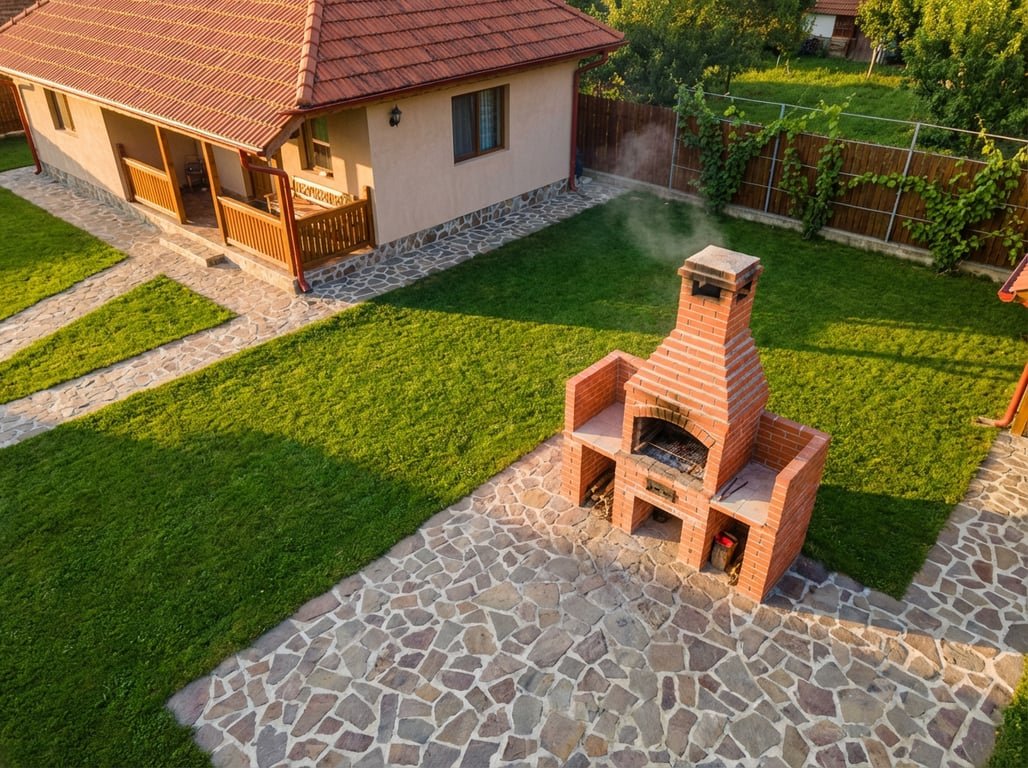 Grătar de curte: Distanța de siguranță față de casă și sfaturi pentru construcția perfectă