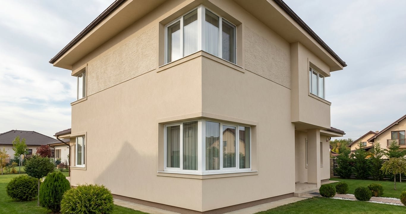 Casa eficientă energetic începe cu fațada: Soluții de izolație casa exterior și design modern