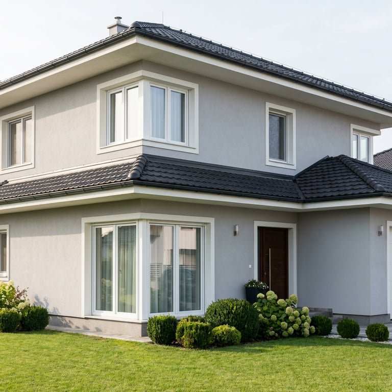 Idei de culori pentru fațadele caselor moderne: Tendințe și idei de design exterior