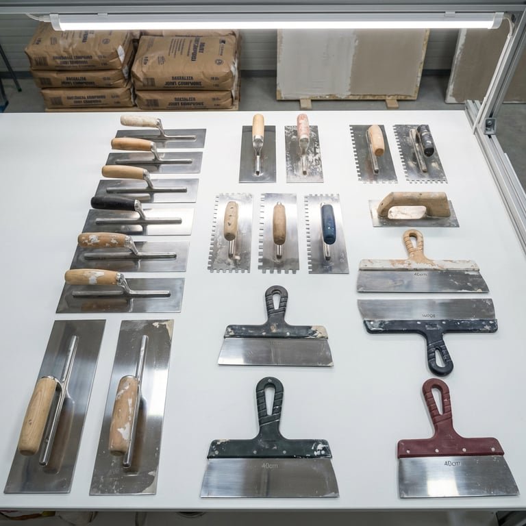 Tipuri de spaclu și cum să le folosești pentru rezultate perfecte: inox, zimțat, flexibil și glet