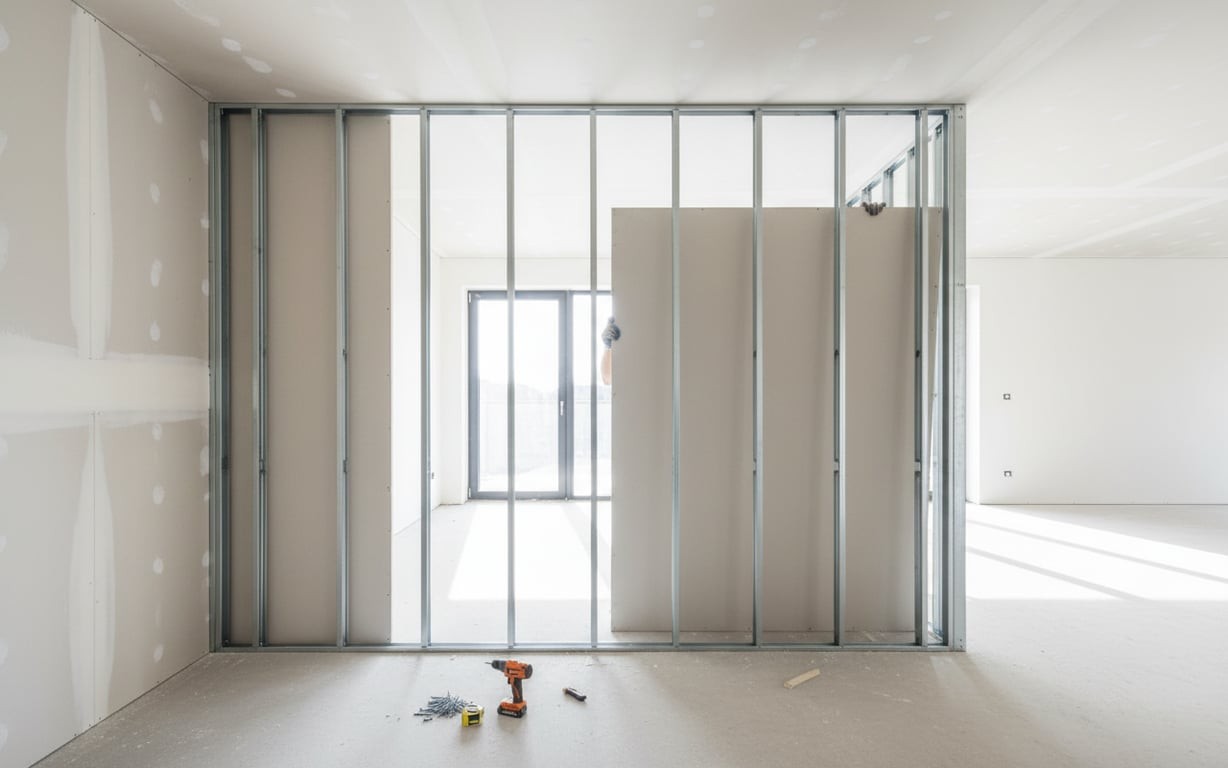 Cum se construiește corect un perete despărțitor din gips-carton – Ghid complet