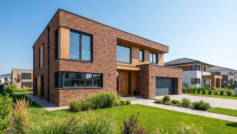Fațada casei cu cărămidă decorativă: Ghid complet pentru exterior modern si durabil