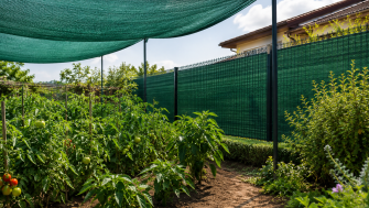 Plasă umbrire: cum alegi corect gradul de umbrire pentru solar, gard, terasă și grădină