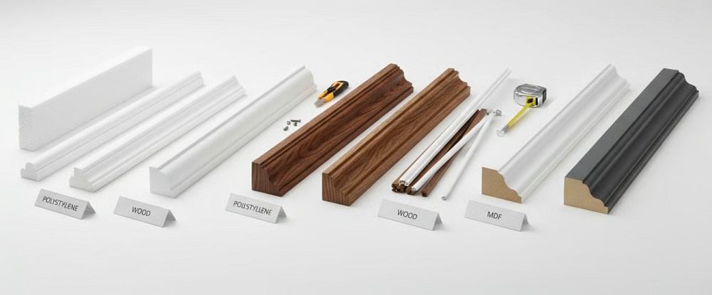 modele si culori profile decorative de interior