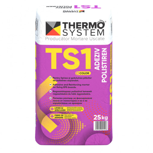 Adeziv special pentru termosisteme TS1 Color 25 kg