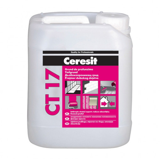 amorsa pentru perete ceresit ct 17 10kg www.tehnoconstruct.ro