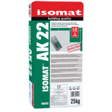 Isomat AK 22 - adeziv extra-flexibil pe baza de rasini, pentru toate tipurile de placi