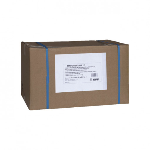 Mapefibre NS12 - Fibre din polipropilena virgina, monofilament, cu lungime de 12 mm, pentru beton