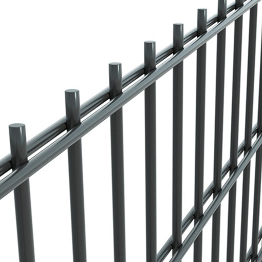 p._.q.30様 Panou gard Dublu Fir zincat 2030x2510 mm DUOS 5/4/5, pentru