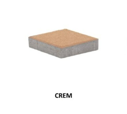 Pavaj Relief Crem 20x20x6 cm