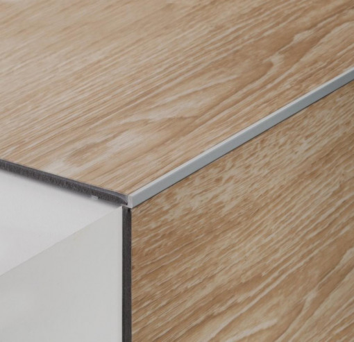 Profil din Aluminiu pentru colturi exterioare - Profil de capat la marginea placilor ceramice