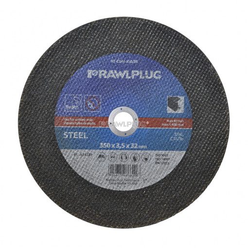 RawlPlug RT-CDM - disc abraziv pentru taieri mari in otel