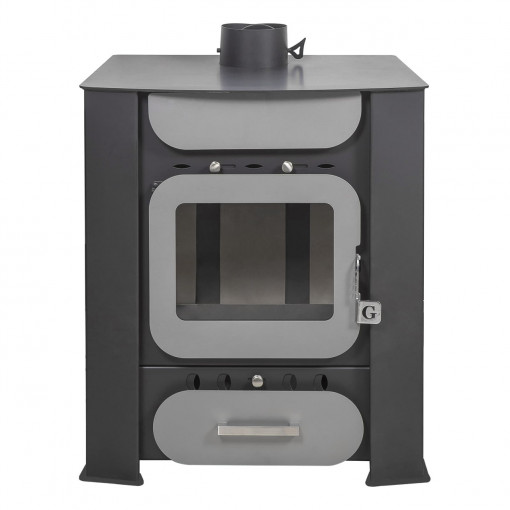 Soba pe lemne MG 600, gri