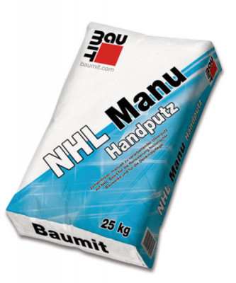 Baumit NHL Manu - Tencuiala manuala pe baza de var hidraulic