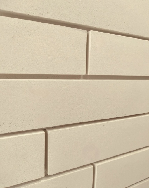 Caramida decorativa fatada Long Smooth, Ecru, 540x54x20 mm