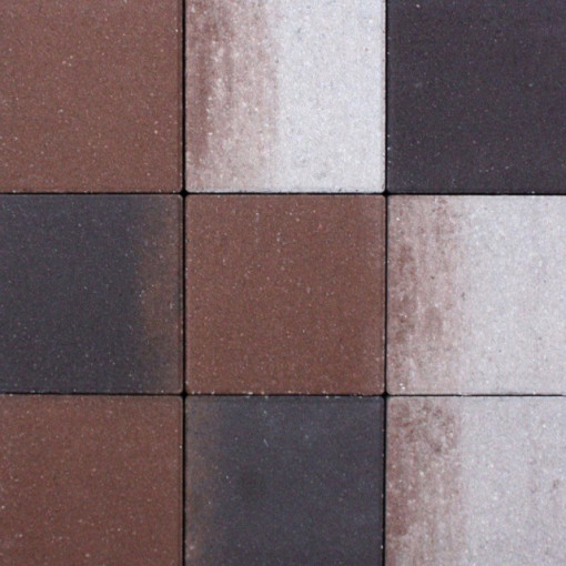Rettango combi - pavaj colormix din beton aparent, mediteran