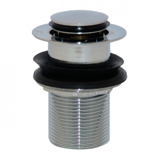 Ventil din inox si ceramica pentru chiuveta, 60mm diametru ventil