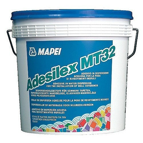 Adeziv tapet perete Mapei Adesilex MT 32 utilizat pentru montarea tapetului sau lipire tapet