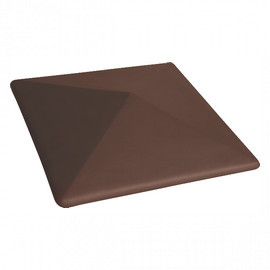 Capac gard caramida klinker Brunis 425x425x100 mm