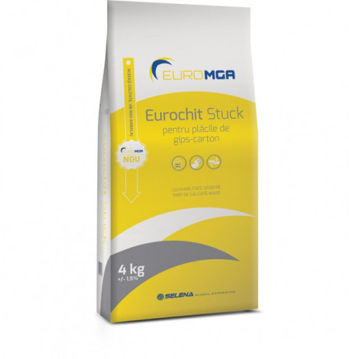 EUROCHIT STUCK Pastă Îmbinare pentru Plăci Gips-Carton - 4 kg