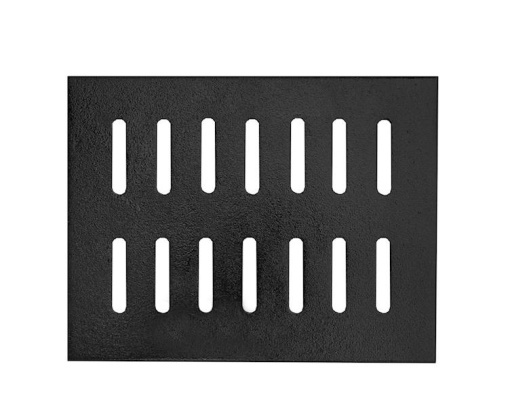 Gratar fonta pentru semineu sau soba, 380x295 mm