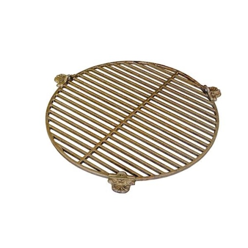 Gratar rotund din fonta 55 cm, cu gauri pentru lant