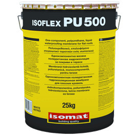 Isomat ISOFLEX-PU 500 - Hidroizolant pe baza de rasini, poliuretanic, pentru terase, pensulabil