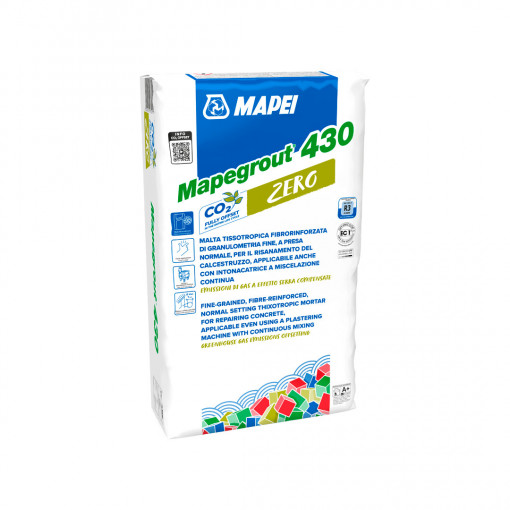 Mapegrout 430 ZERO - Mortar monocomponent pentru refacerea acoperirii de beton a structurilor degradate