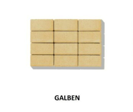 Pavaj Civic Galben 10x10x6 cm