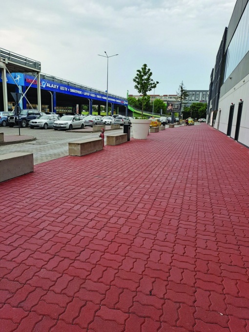 Pavaj Uni Rosu 24,3x10,6x6 cm