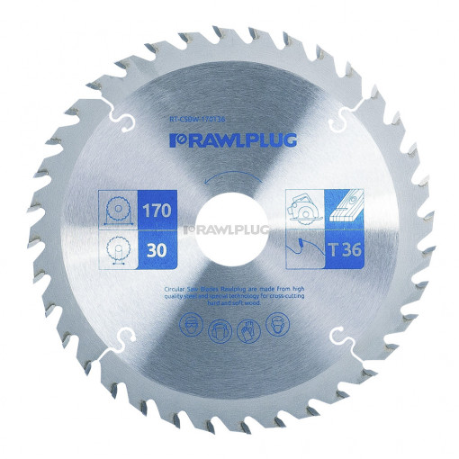 RawlPlug RT-CSBW - discuri pentru fierastrau circular