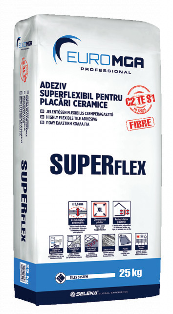 Superflex - Adeziv superelastic cu fibre