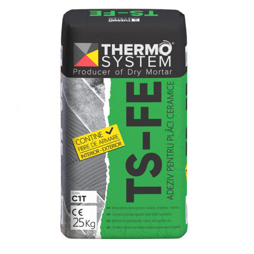 Adeziv ceramic pentru gresie, faianta si piatra naturala TS-FE 25 kg