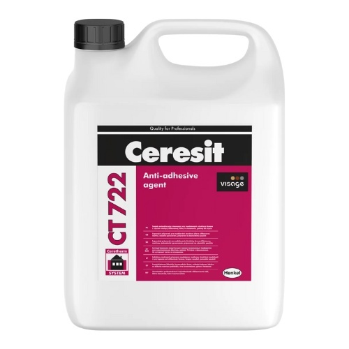 Ceresit CT 722 Visage - Agent antiadeziv pentru sabloane siliconice, 5L