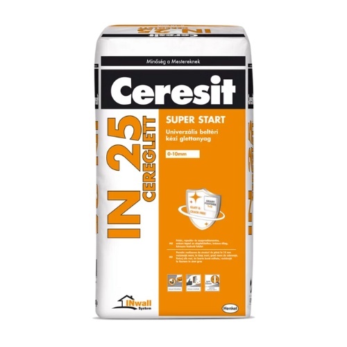 Ceresit IN 25 - Glet 2 in 1 pe baza de ipsos