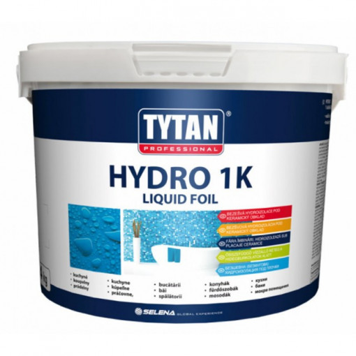 Hydro 1K - Membrana lichida, elastica pentru Impermeabilizare sub placi ceramice