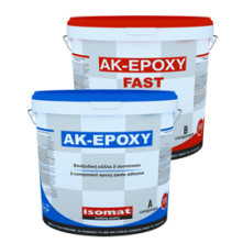 Isomat AK-EPOXY FAST - adeziv epoxidic bicomponent, cu priza rapida, fara solventi, gri verzui