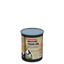Isomat TEAK OIL - ulei cu ceara pentru protectia lemnului, 0.75 ml
