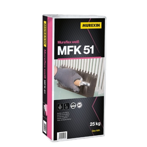 Murexin MFK 51 - Adeziv alb C2TE S1 pentru piatra naturala si placi ceramice
