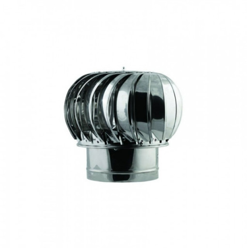 Capac terminal rotativ pentru cos fum, Inox