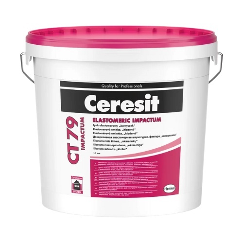 Ceresit CT 79 - Tencuiala decorativa elastica, in strat subtire, pentru interior si exterior