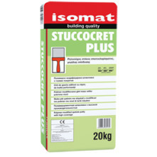 Isomat STUCCOCRET-PLUS - glet de finisare pentru interior si exterior, pe baza de ciment