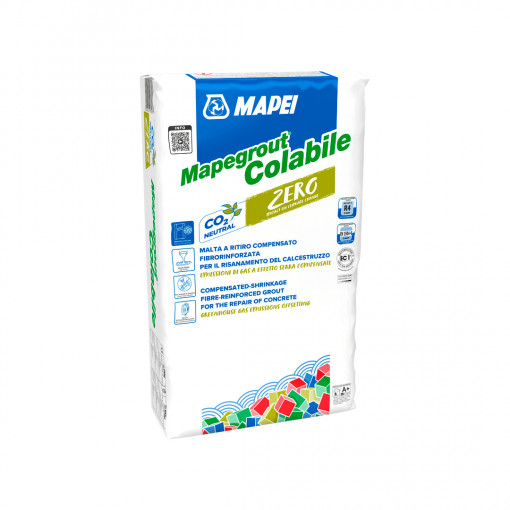 Mapegrout Colabile Hi-Flow ZERO - Mortar fibroranforsat pentru repararea betonului