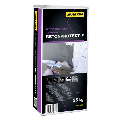 Murexin BETONPROTEKT F - Masa fina pentru nivelare si protectie anticoroziva a suprafetelor din beton