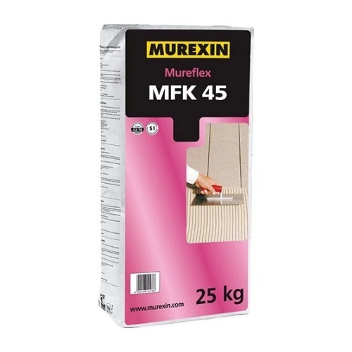 Murexin MFK 45 - Adeziv C2TE S1 pentru gresie portelanata si placi absorbante