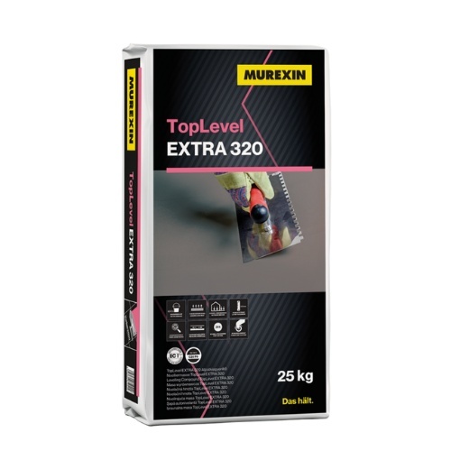 Murexin TopLevel EXTRA 320 - Mortar autonivelant armat cu fibre