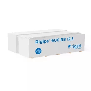 Placa mini gips-carton tip A Rigips RB 12.5 mm (600x2000mm)