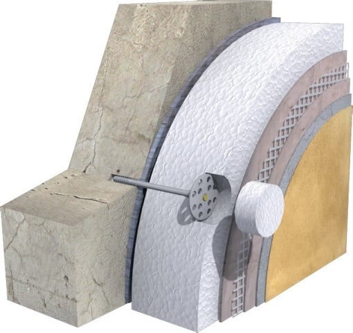 Termosistem Fatada cu Polistiren Expandat Grafitat Austrotherm AF80 Plus 15 cm