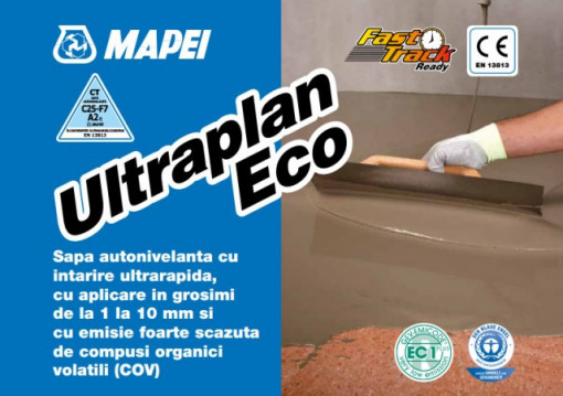 Ultraplan Eco - Sapa Autonivelanta cu Intarire Ultrarapida si Rezistenta Mecanica Mare 23 kg